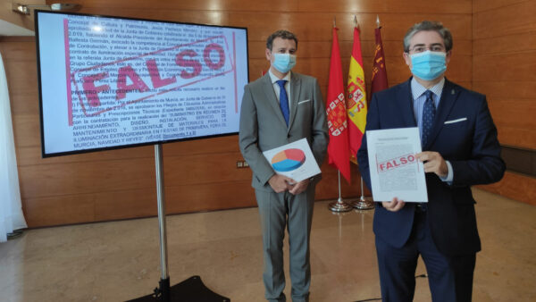 el futuro del pacto de gobierno del ayuntamiento de murcia en manos de la directiva de los partidos 1 e1601394181729 El futuro del pacto de gobierno del Ayuntamiento de Murcia, en manos de la directiva de los partidos