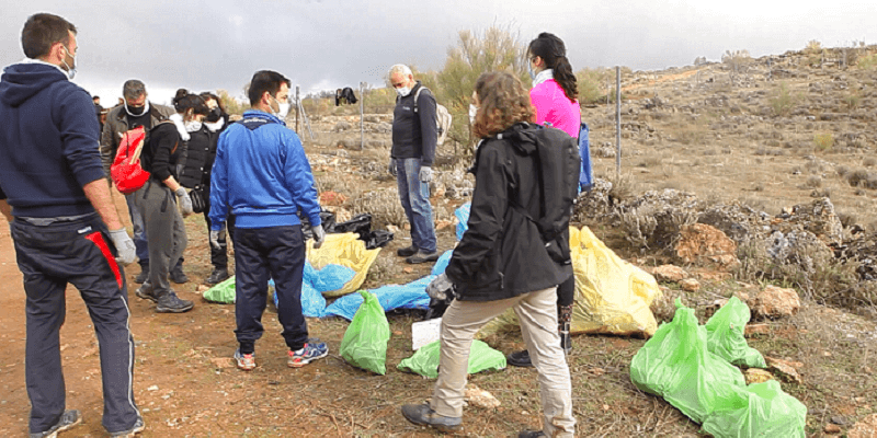 Proyecto libera elimina la basura de murcia