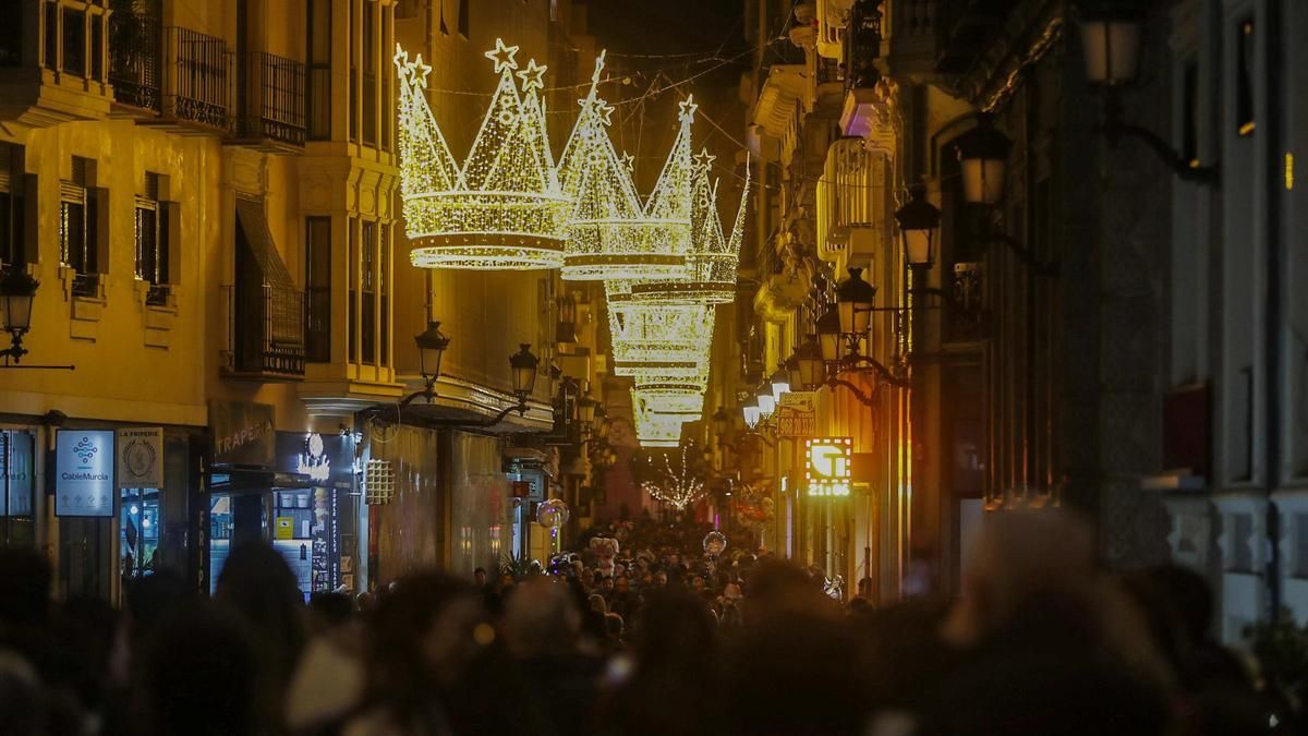 Murcia da la bienvenida a la Navidad