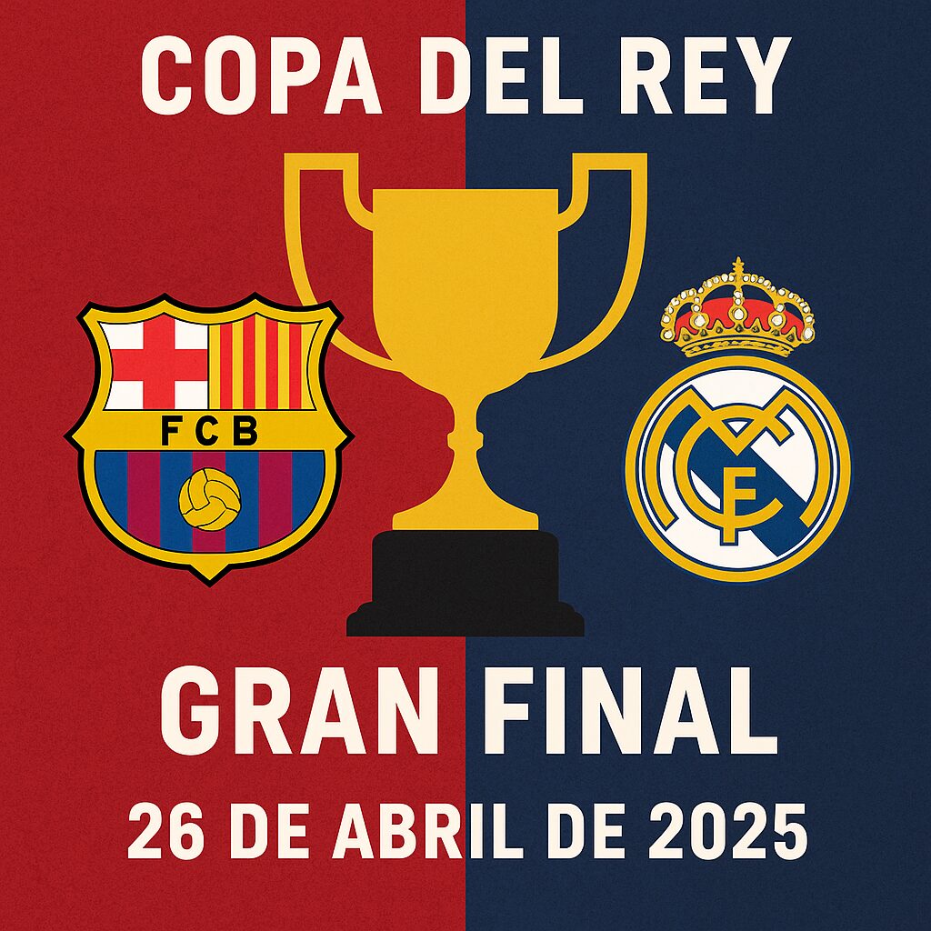 Final de la Copa del Rey 2025 entre FC Barcelona y Real Madrid