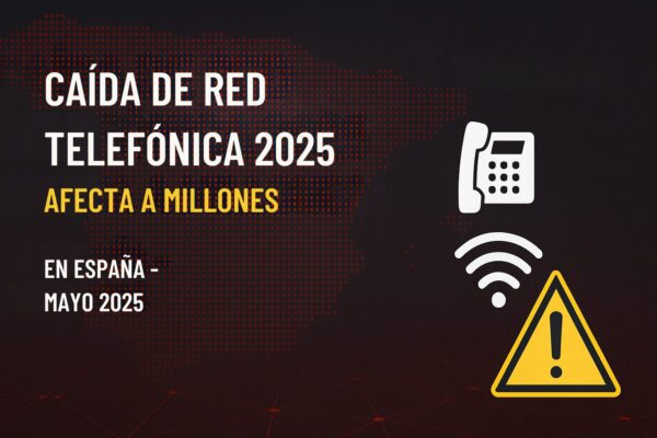 CAIDA DE RED TELEFONICA 2025 Caída masiva de la red fija de Telefónica afecta a millones de usuarios en toda España