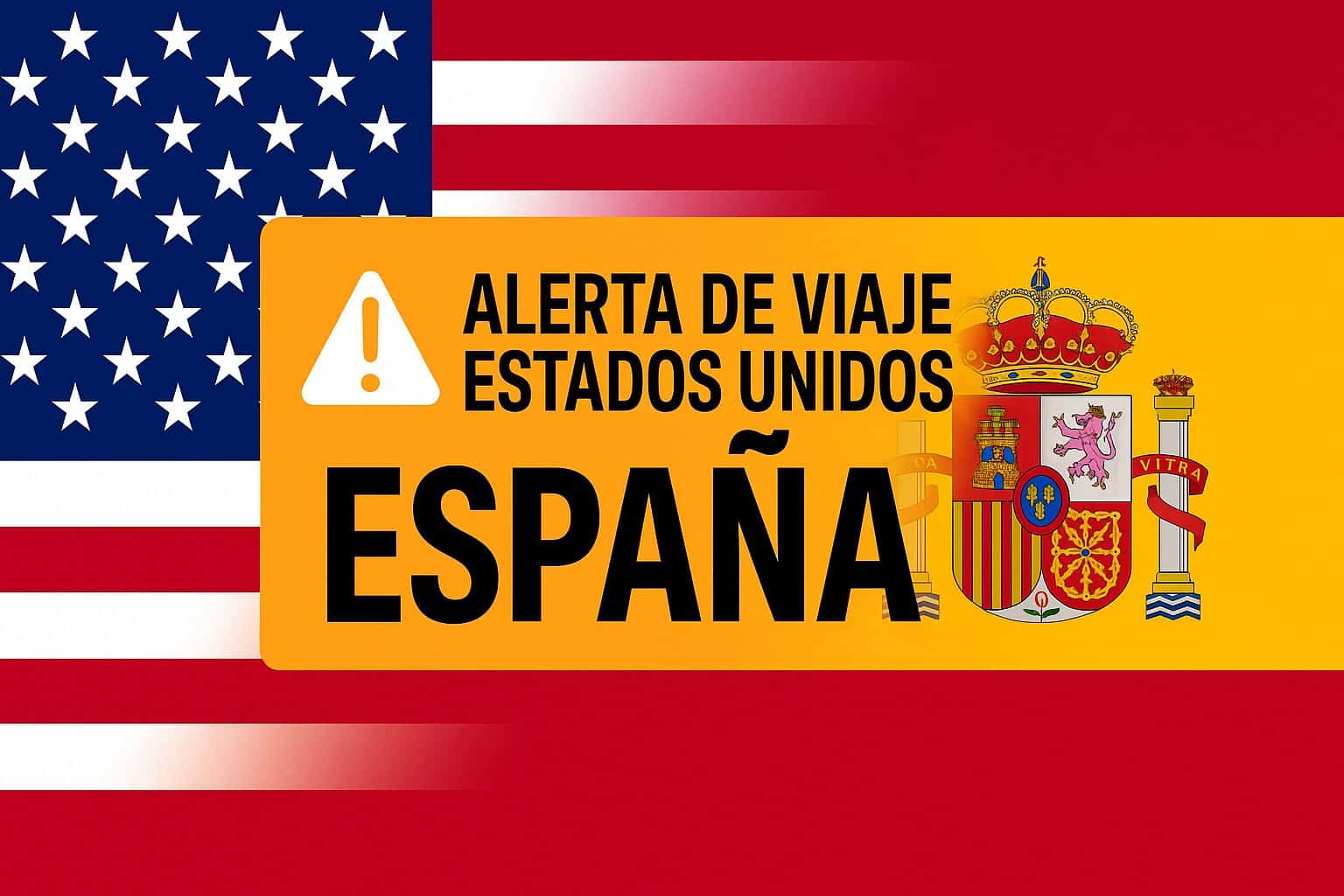 EEUU emite una alerta de viaje a España