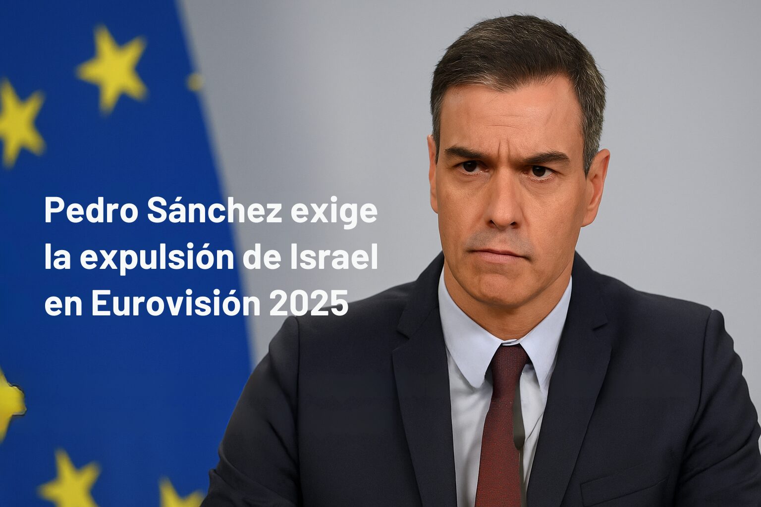 Pedro Sánchez exige la expulsión de Israel en Eurovisión