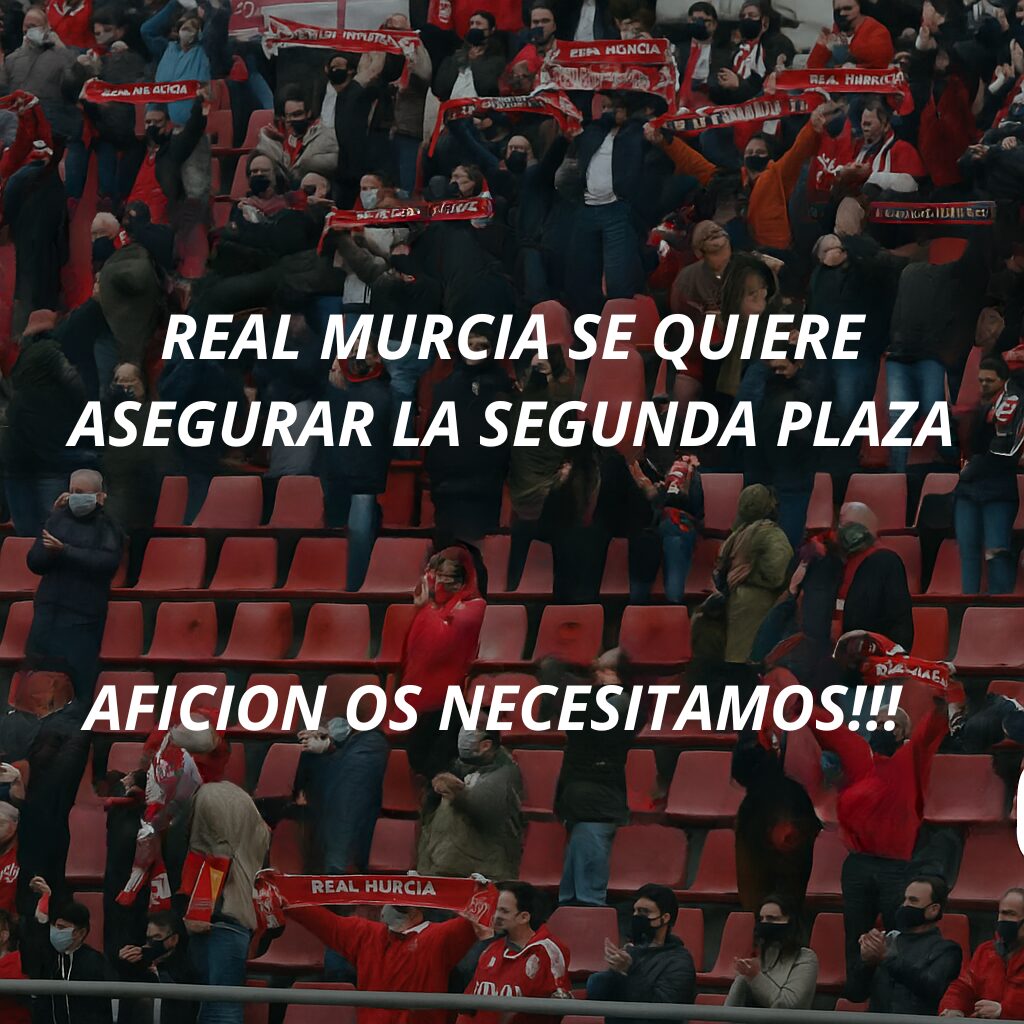 REAL MURCIA SE QUIERE ASEGURAR LA SEGUNDA PLAZA PARA LOS PLAYOFFS