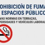 Prohibición de fumar en España en los exteriores