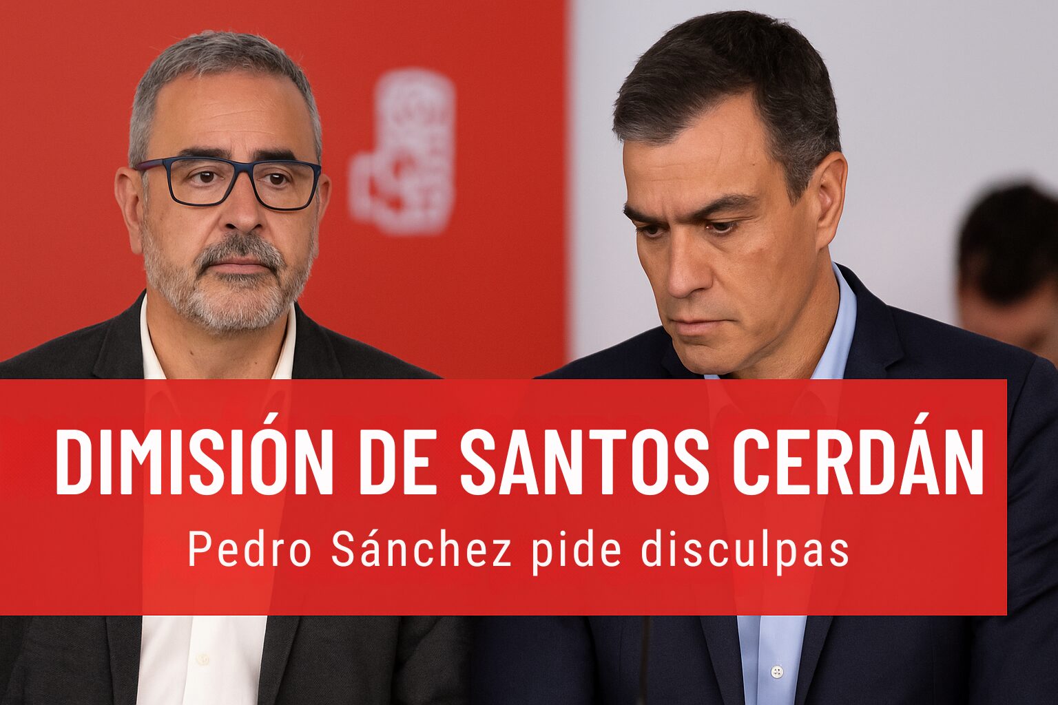 DIMISIÓN DE SANTOS CERDÁN