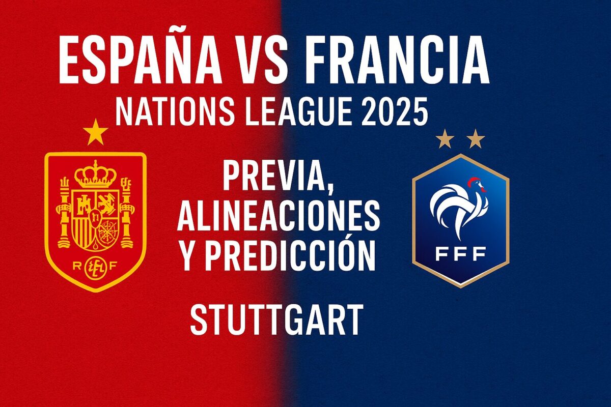 España VS Francia se enfrentan en las semifinales de la Nations League