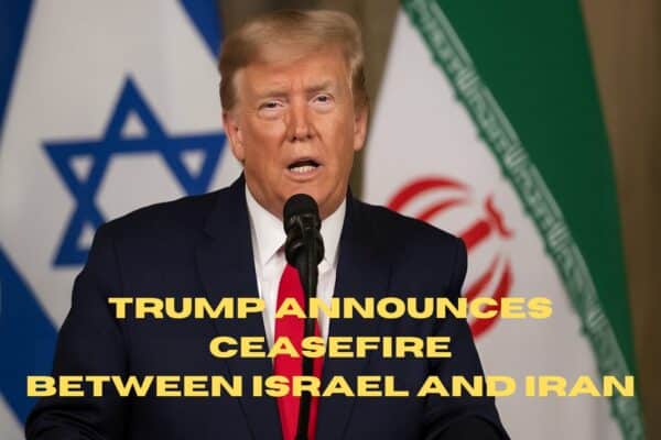 Donald Trump anuncia un alto el fuego entre israel e iran